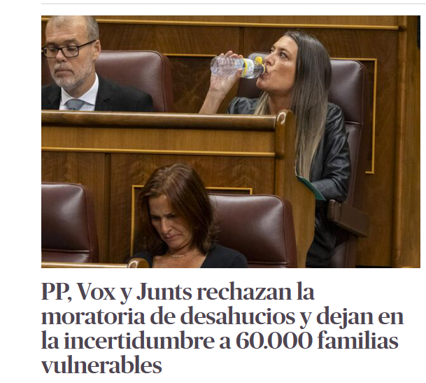 PalomoVictorM's tweet photo. Celebrar que 60.000 personas serán desahuciadas para que ricos y fondos ganen más solo tiene tres explicaciones: ser rico, ser sádico o vivir enajenado de la realidad

Hoy celebran el rentismo y los fondos

Hoy crecen el miedo y la ansiedad en los barrios populares https://t.co/XnJtLdx3Vc