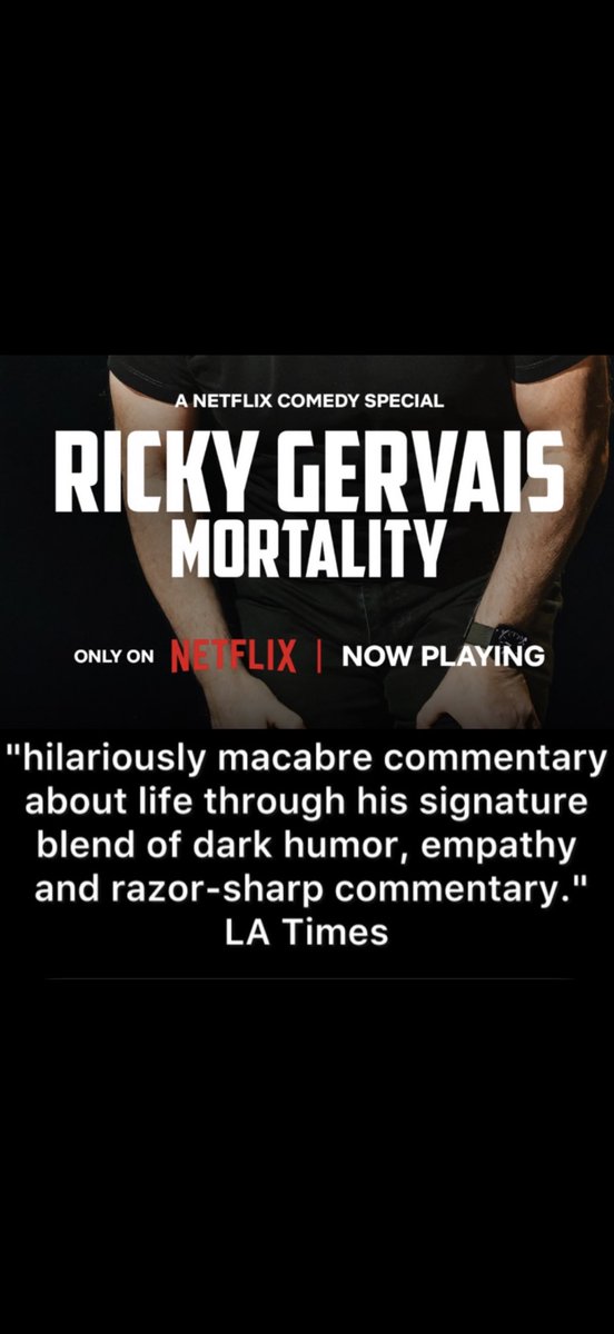 Thanks for all the amazing comments about Mortality from everyone who's already watched it! Watch it again. Or just leave it on when you're out. That way the views go through the roof and Netflix pay me even more next time. And that means more money for animal charities.