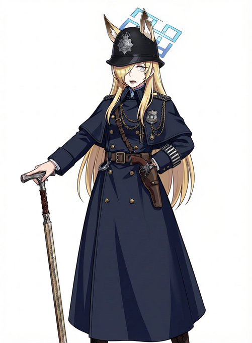 #ブルーアーカイブwithブラッドボーンEDITION
尾刃カンナ 辛うじて組織としての形を保っているヴァルキューレ警察学校公安局の局長その人。獣の病蔓延後に豹変した不知火カヤのせいで組織がバラバラになり、人員がほぼいない中、病の原因を探ろうと奮闘している。曰く、持っている杖は特製らしい。 