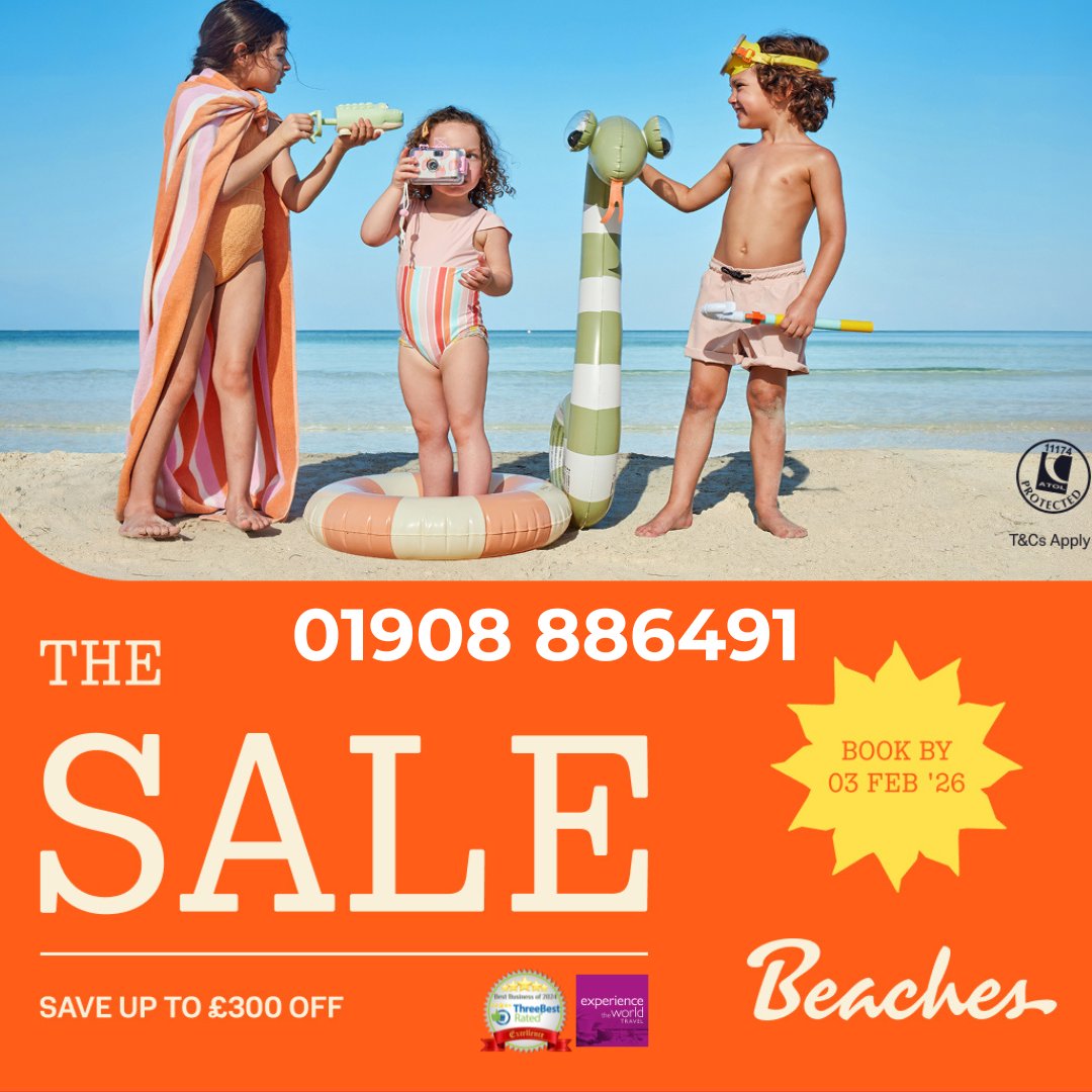 The BIG HOLIDAY #SALE continues!🎉 
But hurry... All offers end soon.
Call now: ☎️ 01908 886491
#ExperienceADifference
#MiltonKeynes #NewportPagnell #Ampthill #Flitwick #Olney