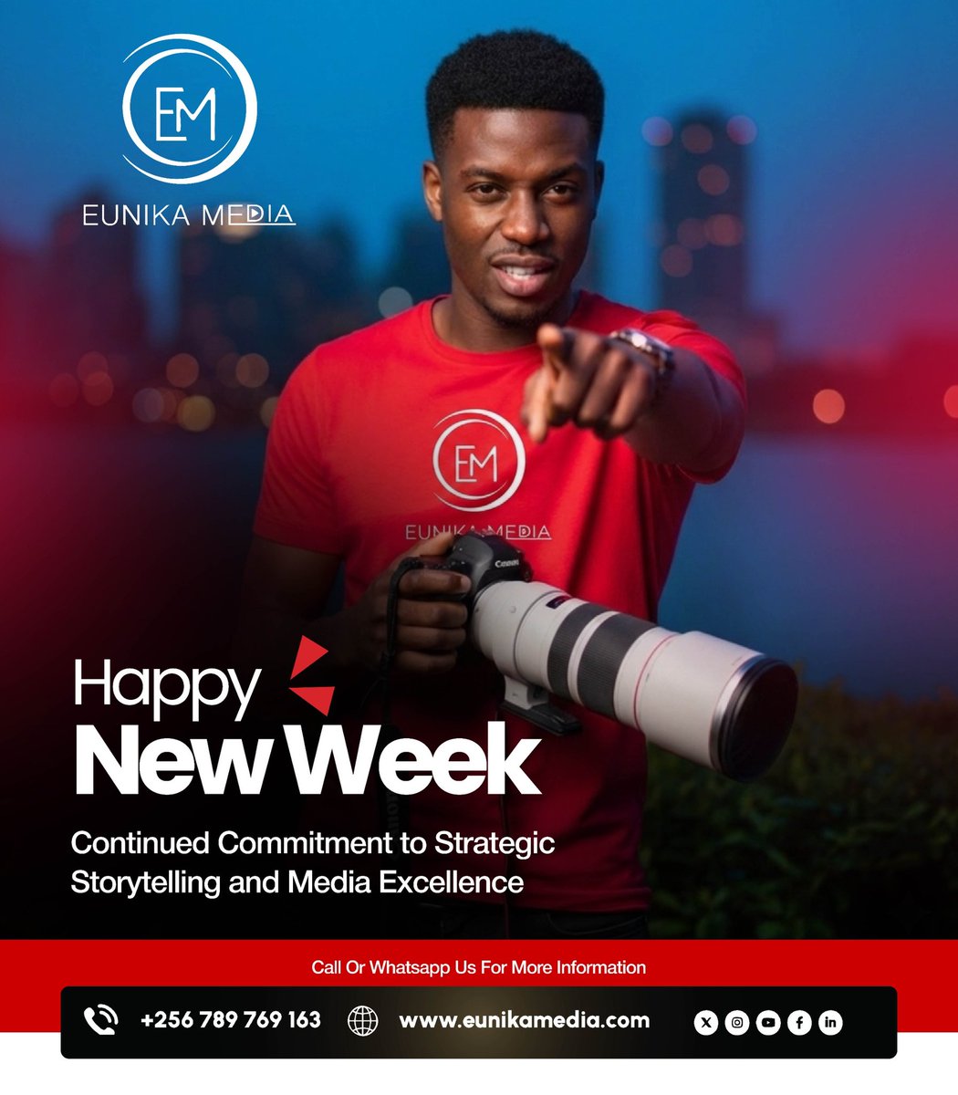 What can we work on this week?
Contact us today to film  your  story.

#eunikamedia #film #marketing #branding #cinema #mediaexcellence