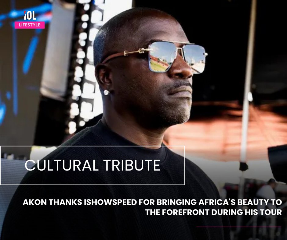 IOL_Lifestyle's tweet image. Akon thanks IShowSpeed for shining a positive spotlight on Africa during his recent tour of the continent.
 #AfricaTour #CulturalPride #PositiveSpotlight #AfricanBeauty 
Read on: tinyurl.com/2u9jbm6t