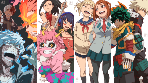 #今月描いた絵を晒そう ヒロアカ祭り 