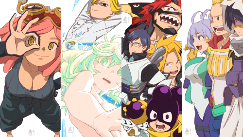 #今月描いた絵を晒そう ヒロアカ祭り 