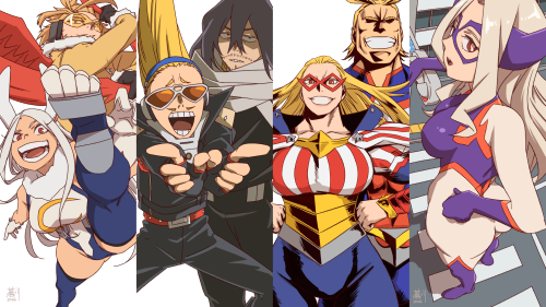 #今月描いた絵を晒そう ヒロアカ祭り 