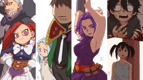 #今月描いた絵を晒そう ヒロアカ祭り 