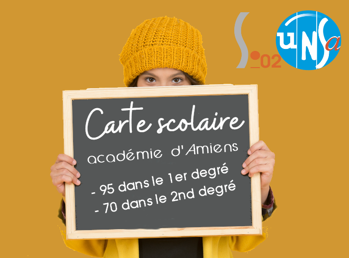 Carte scolaire : la saignée continue !
95 postes en moins dans le 1er degré et 70 postes en moins dans le 2nd degré dans l'académie d'Amiens!
La baisse démographique ne peut justifier une telle hémorragie de moyens !
