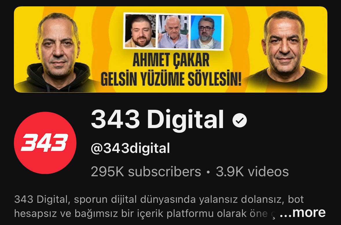 🚨Tag gündeme girdi beyler...

🔥İBRAHİM SETEN’İN KANALINI

🔥İZLEME, İZLETTİRME!

⚠️ #343DigitalBoykot ⚠️