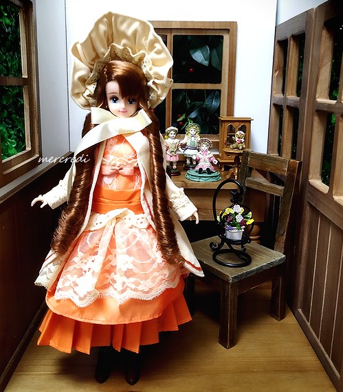 サリュにて購入のプティモンドのカントリー背景ボードとパーテーション