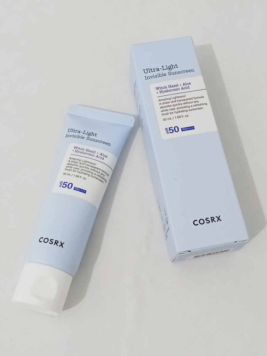 Holy grail korean sunscreen🌞🧴

sunscreen yang nyaman banget di oily skin &amp; cocok banget buat yang kulitnya sensitive 🫶🏻

ini sunscreen nya COSRX Ultra-light Invisible Sunscreen SPF 50 PA ++++
#COSRXIndonesia #TemanCOSRX #KoreanSkincare