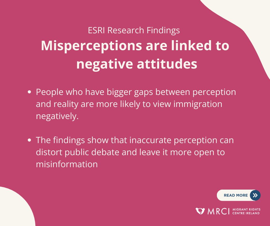 📊 New ESRI research shows that people often overestimate migration levels and underestimate migrants’ contributions. These misperceptions are linked to more negative public attitude.
📖 Read the ESRI report here:
 esri.ie/news/overestim…
#migrantrights #ESRIreport #surveyreport