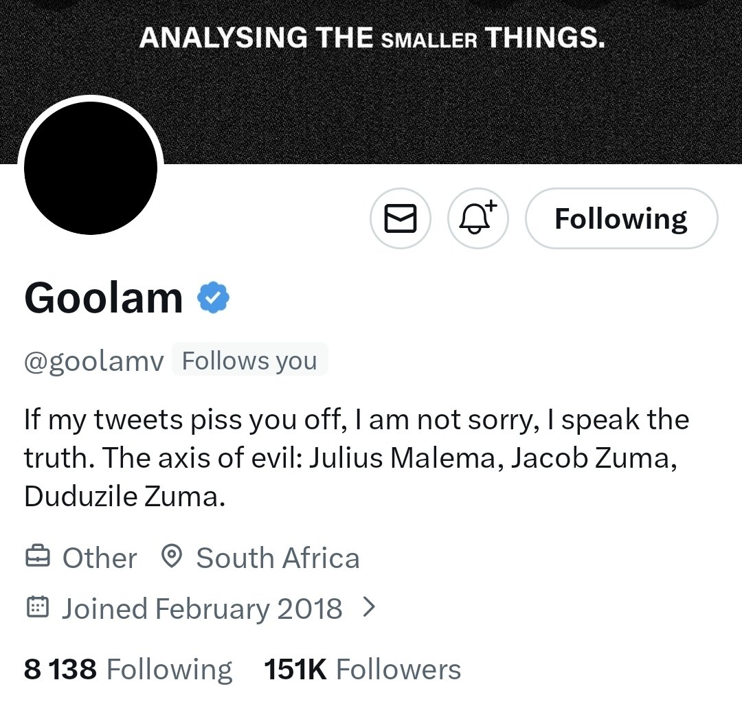 THE TRUTH PANTHER 🇿🇦 tweet media