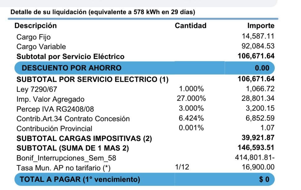 BlogDelContador's tweet image. Edesur este mes me devolvió 400 lucas por los cortes y los reclamos realizados. Hagan los reclamos a la empresa y después manden al ENRE también para que les apliquen la bonificación. argentina.gob.ar/servicio/recla…