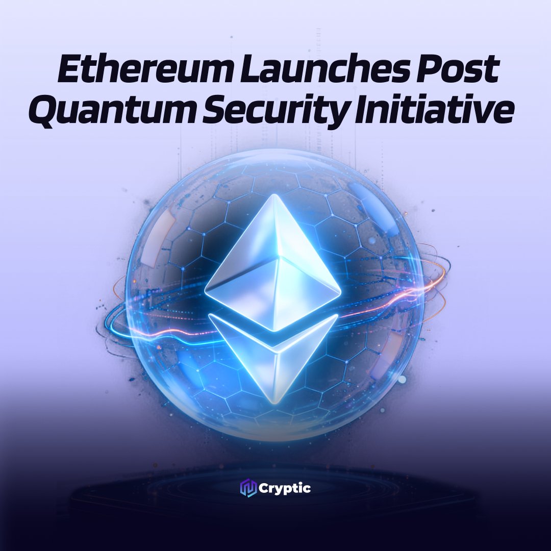 ⚡️UPDATE: The @ethereum Foundation has formed a dedicated post‑quantum  security team with $2 million in funding to develop quantum‑resistant  cryptographic tools and test networks.