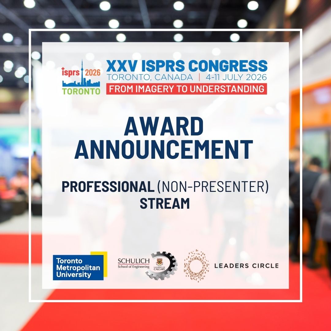 ISPRS 2026 Toronto tweet media