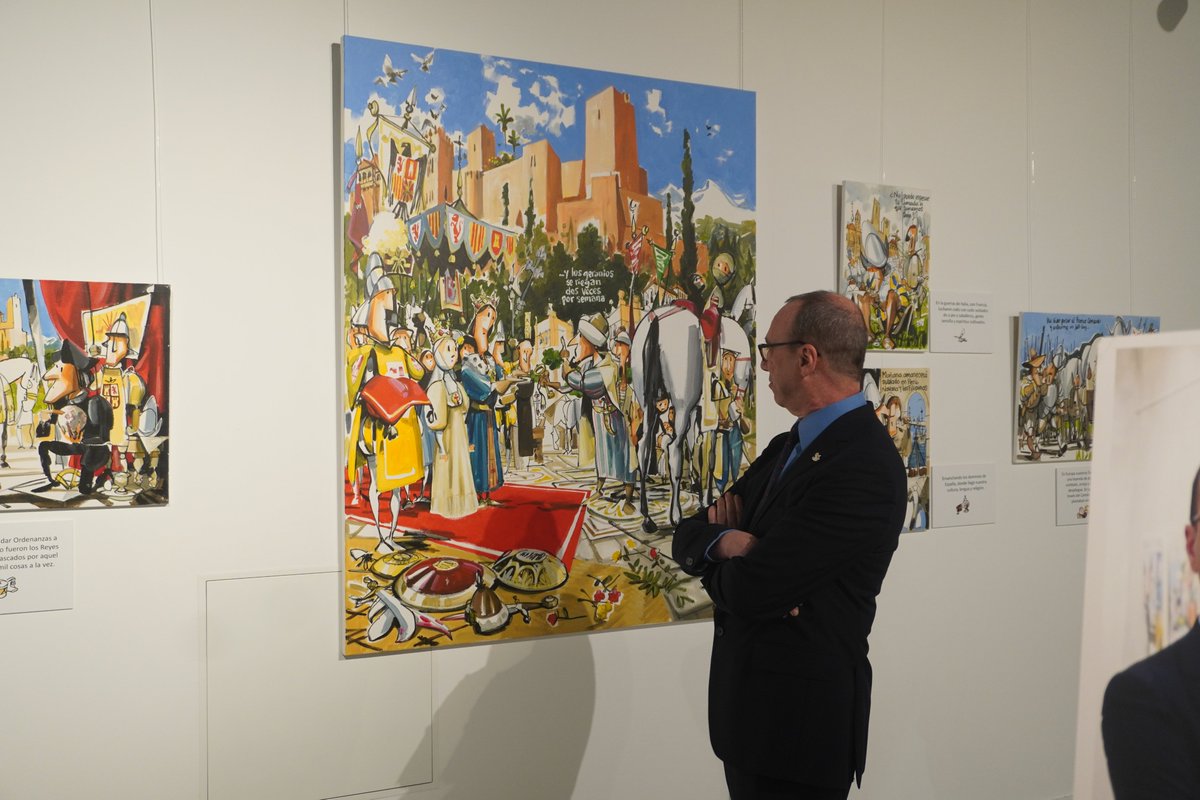 ¿Te interesa el arte y la historia? 🎨🏰
Aún estás a tiempo de asistir a la interesante exposición  "Esteban, el Ejército en viñetas".
🕒Hasta el 27 de febrero de lunes a viernes de 09:30h a 14:30h   
📍Gobierno Militar de Barcelona - Plaza Portal de la Pau s/n  Acceso libre.