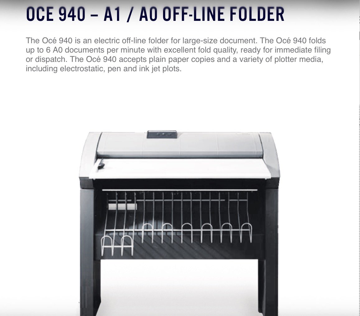 Essex job today 🛠️
Oce 940 with folder error code ➡️ faulty part found ➡️ replaced ➡️ issue fixed.
Back in action.
#PrinterRepair #Oce940 #Essex

plottersolutions.co.uk👨🏻‍💻