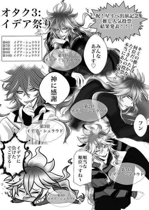 人気投票💀(某漫画パロ) 