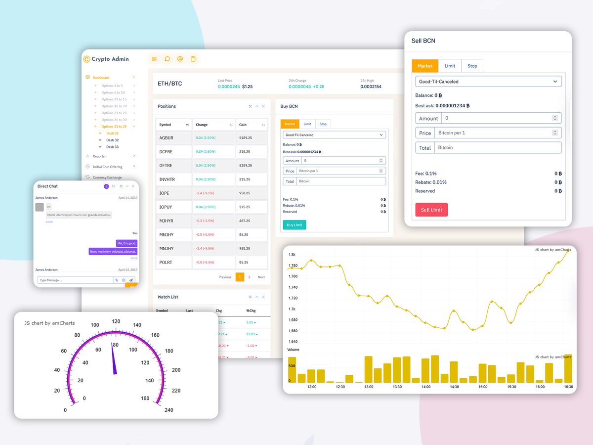 Crypto UI Admin Dashboard – Modern, Responsive & Feature-Rich Interface Buy  Now: https://t.co/83Ye2PJliB Real-Time Analytics 📊 Secure Wallet  Integration 🔒 Interactive Charts 📈 User Management 👥 #Bootstrap5  #AdminTemplate #CryptoDashboard ...