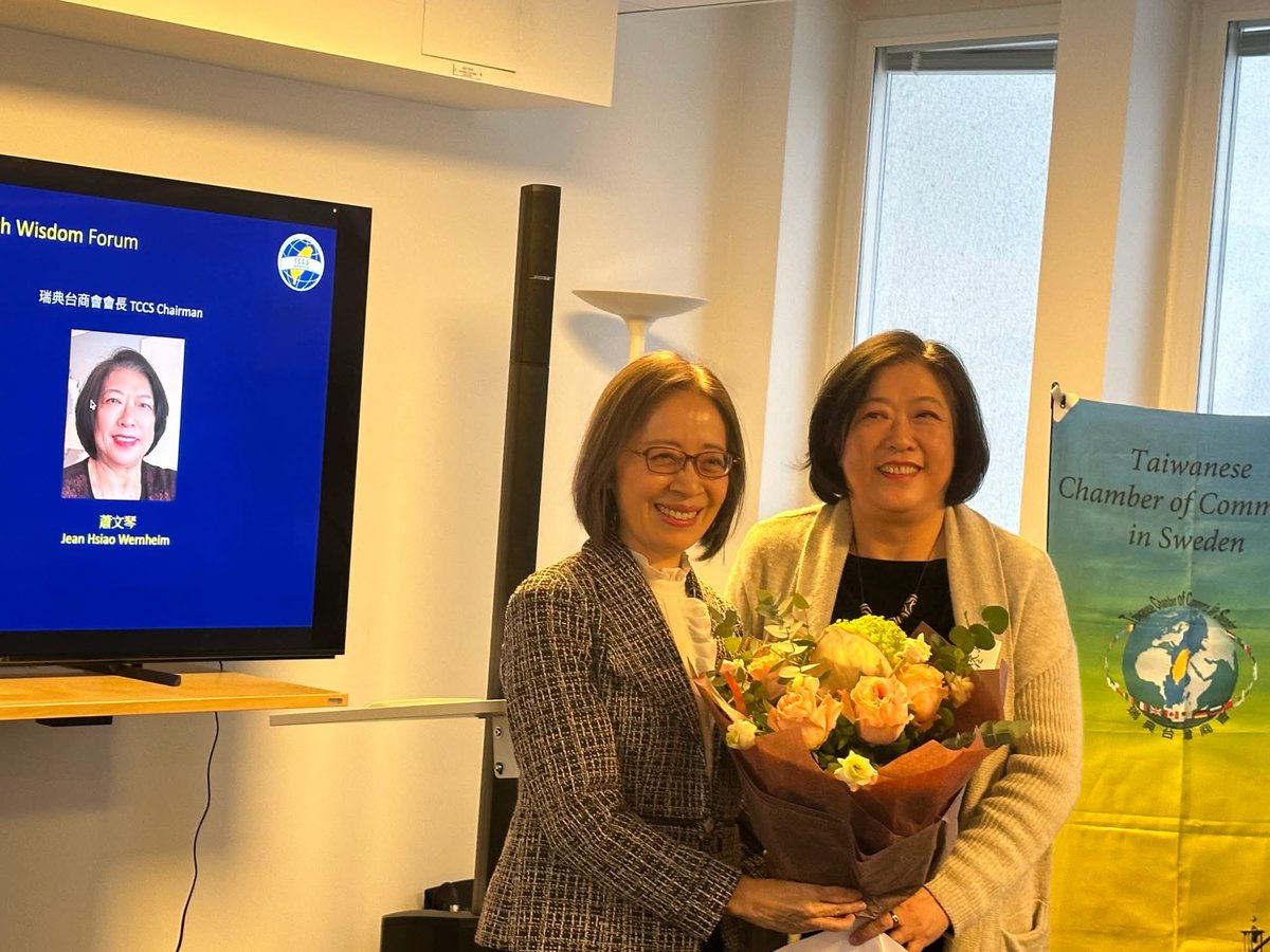 Taiwan in Sweden tweet media
