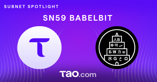 🧵 The TAO.com Subnet Spotlight with Matthew Karas, Fonder of <a href="/babelbit/">babelbit.ai</a>   👇

1️⃣ What real-world problem is your subnet working to solve?

Current SOTA speech-to-speech translation is nowhere near good enough to replace a human interpreter. This is both a problem
