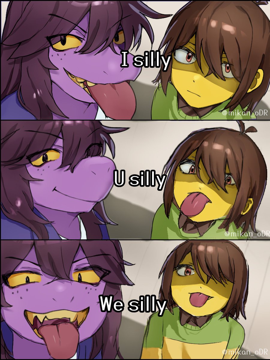 mikan_oDR's tweet image. We’re so unserious😛