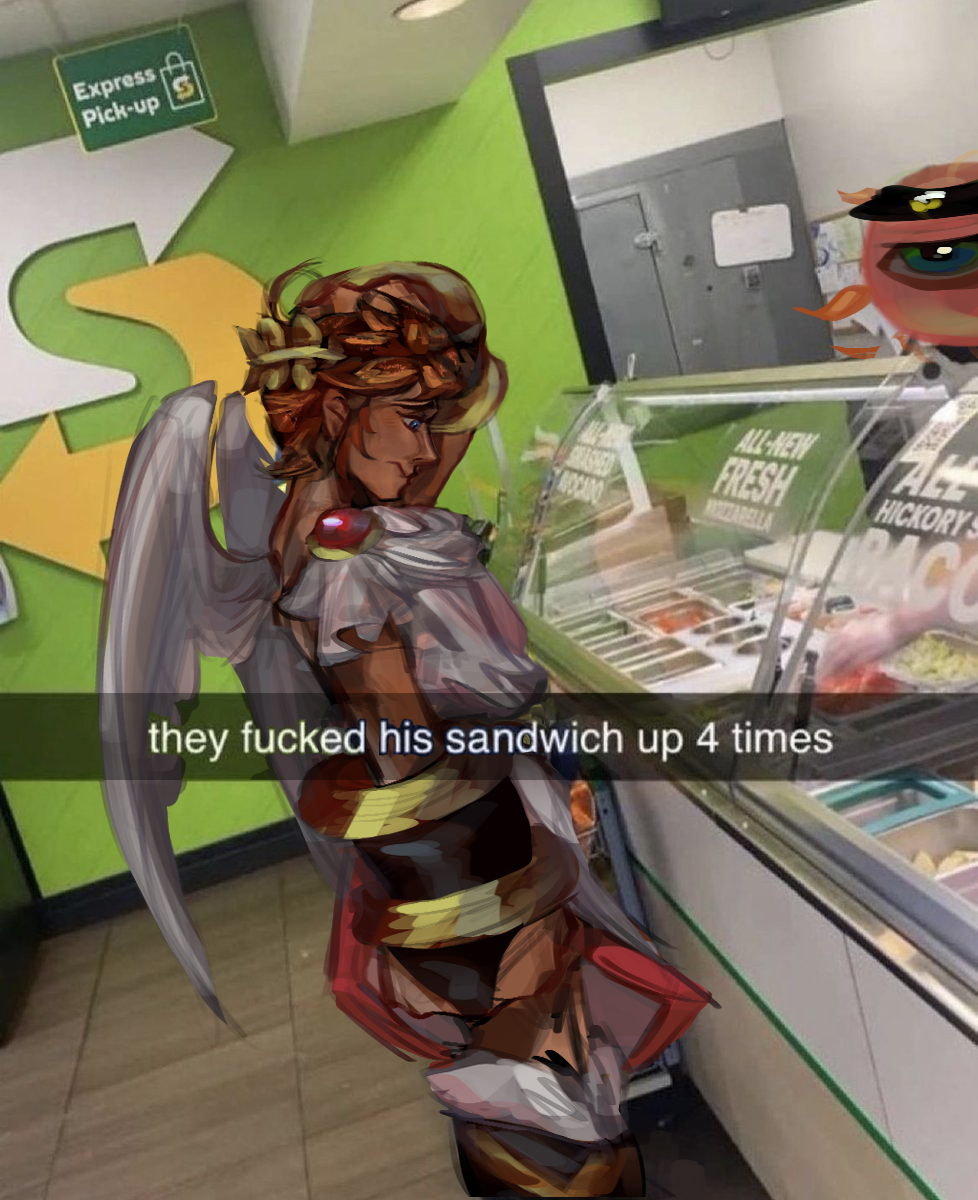 dimapreo's tweet image. Considering he eats food off the floor, this is actually a step up for him.