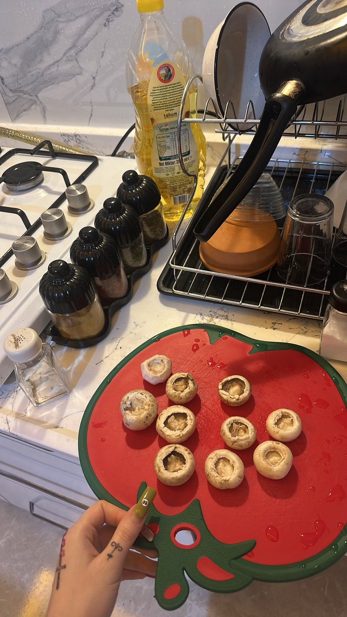 zelise kasarli mantar yapiyom