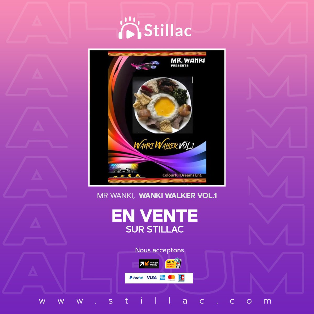 🌟 Dans ses marches Mr Wanki a vu pleins de choses. Des histoires aussi particulières les unes que les autres, qu'il résume dans son dernier album. 

Wanki Walker Vol.1 👉 still.ac/HSVM

#Stillac
#LeMeilleurDeLaZik