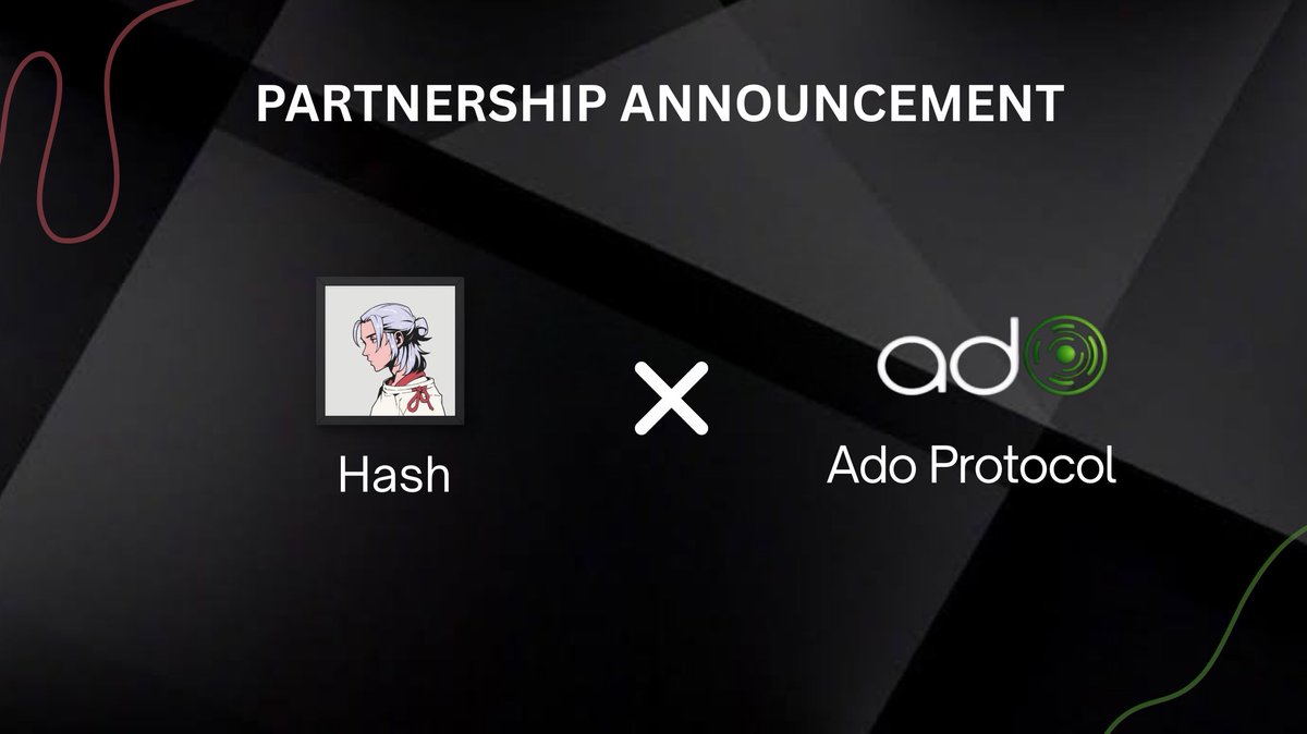 Hash1v's tweet photo. I’m excited to announce my partnership with @adoprotocol 

Here is a quick intro of what we are building:

ADO Protocol is building an all in one crypto ecosystem that connects blockchain with real world use.

They’re creating their own blockchain, a low fee DEX, and easy DeFi tools, while also adding real services like travel bookings and NFTs with actual benefits.

Also ADO is running a campaign with https://t.co/wgIMfEajvd, giving early supporters a 100% cash back bonus in $ADO at the spot listing, with zero vesting and instant access. The campaign is FCFS with limited spots, designed to reward users who join before the Gate listing.

This is part of ADO’s broader push toward major exchange expansion and real adoption.

Stay tuned.