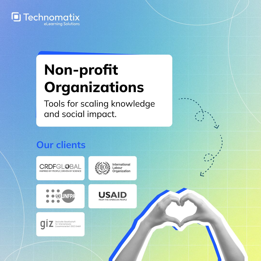 Technomatix's tweet photo. Technomatix: e-learning for business, NGOs, government &amp; education. Turning knowledge into impact through custom courses &amp; Moco LMS.

See our cases: https://t.co/65bkUw89mp

#EdTech #LMS #Technomatix https://t.co/Vihb3ryzbl