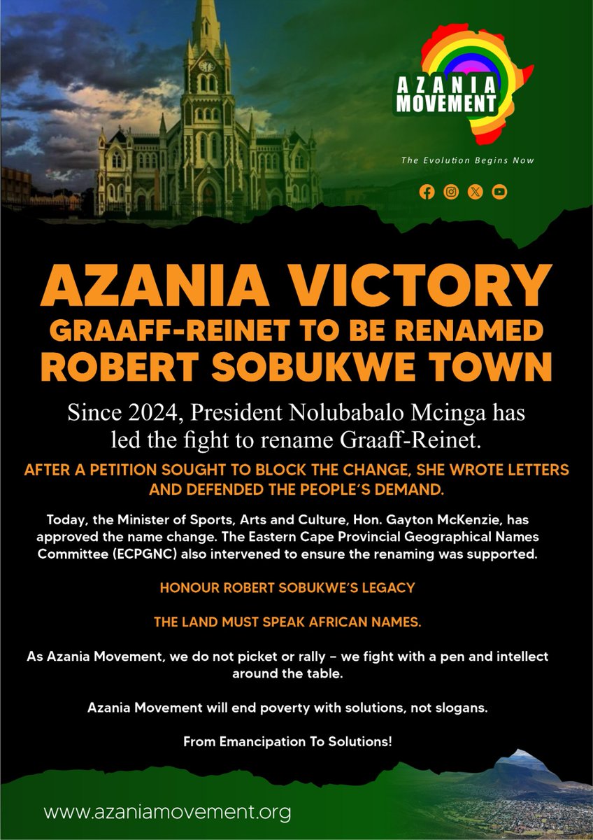 Azania Movement Official tweet media