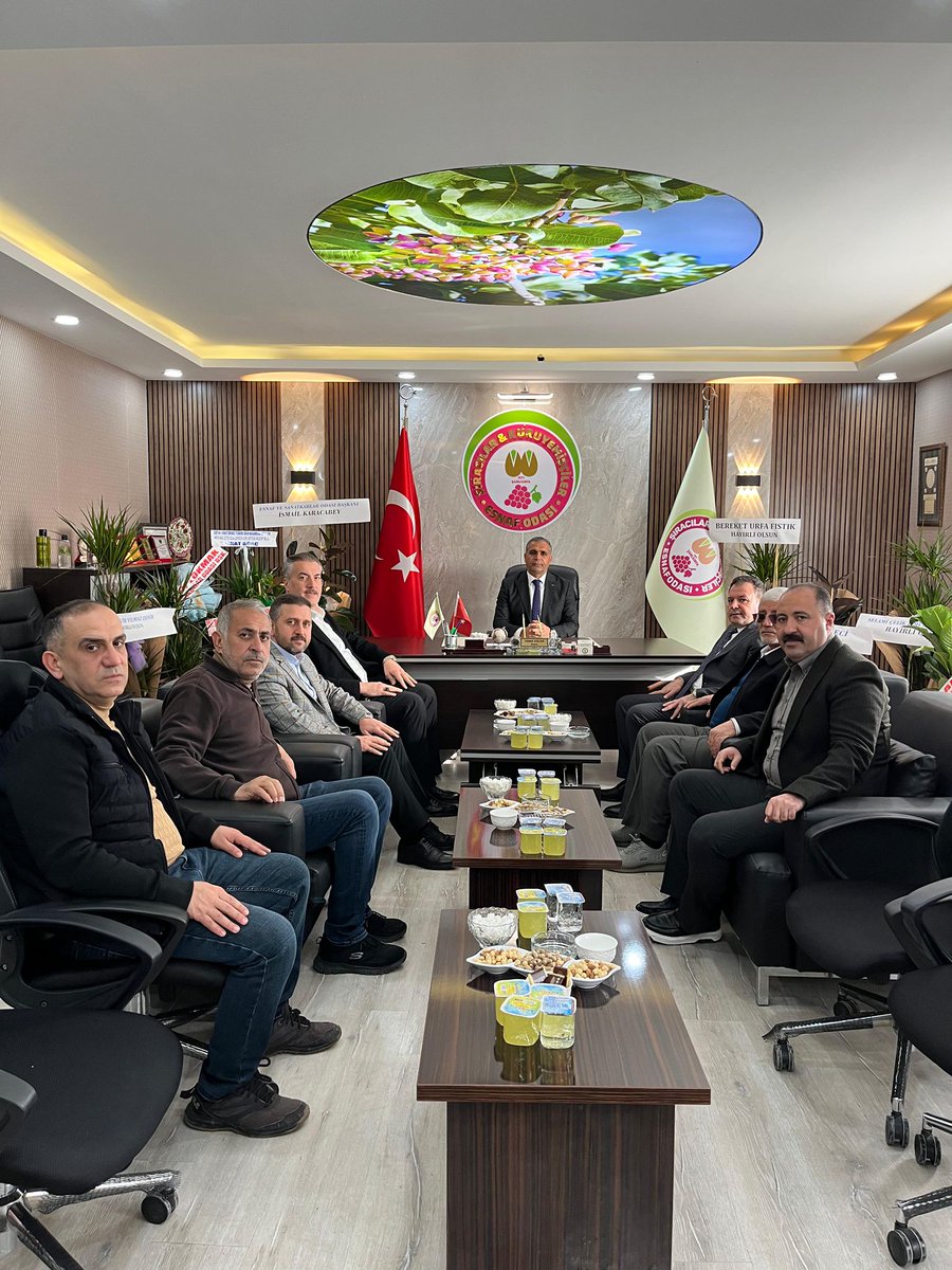 Ticaret Sanayi Odası Başkanı Mehmet Dogan Yetim ve yönetim kuruluna odamıza  yapmış olduğu ziyaretten dolayı teşekkür ederiz
<a href="/mdoganyetim/">Mehmet Doğan Yetim</a> <a href="/sanliurfatso/">ŞUTSO</a> #sanlıurfa #türkiye