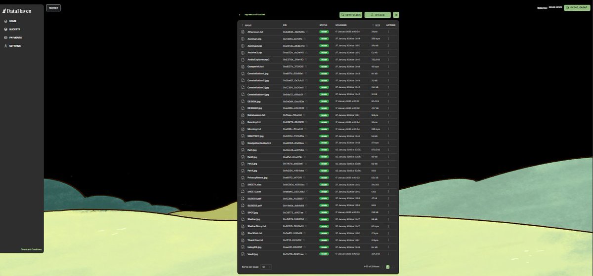 I archived three notes in my Stargazer’s Archive: one about what I’ve learned on trust and verifiable storage, one personal wish for DataHaven’s future, and one thank-you to the Camp Haven community for support and inspiration along the way.

<a href="/DataHaven_xyz/">DataHaven 🫎</a>
