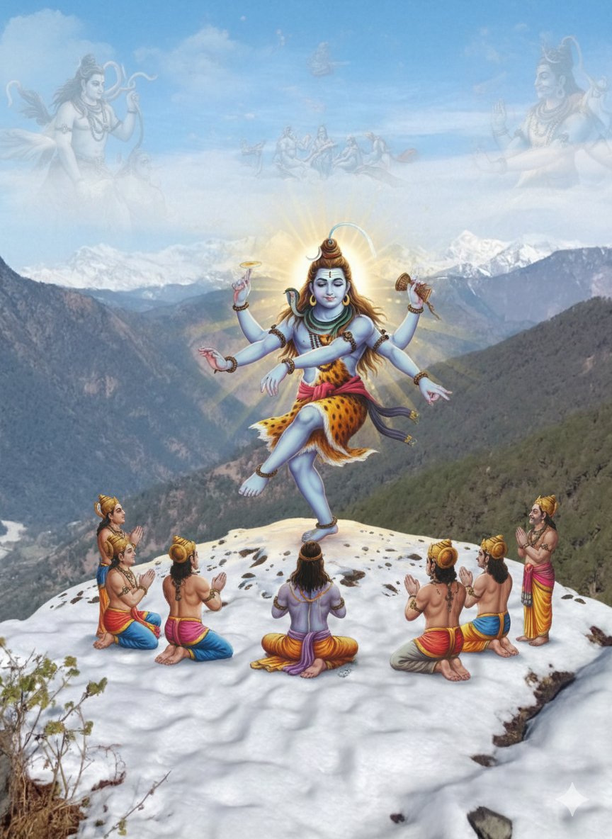 devendr87859563's tweet photo. कैलाश के शिखर पर थिरकते महादेव, जिनकी एक मुद्रा में ही सृजन और विनाश दोनों समाहित हैं। https://t.co/7KXtc4tJuZ