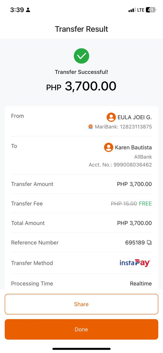 BooKwonXu's tweet photo. Please be aware to this girl!! KAREN BAUTISTA

She scammed me. Bought an Ipad to her pero after ko mag-dp nagrereply na siya sa ibang account na available ‘yung product and after that nag-deactivate na siya. 

Her details:

AllBank
999008036462
Karen Bautista https://t.co/7KhscfbqYF
