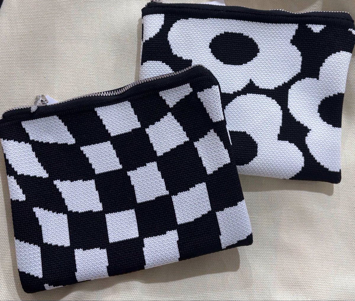 パンドラ♥フラットポーチオーダー品♥ 🎀新商品🎀 寒い時期に使いたくなるような可愛いデザインのニット