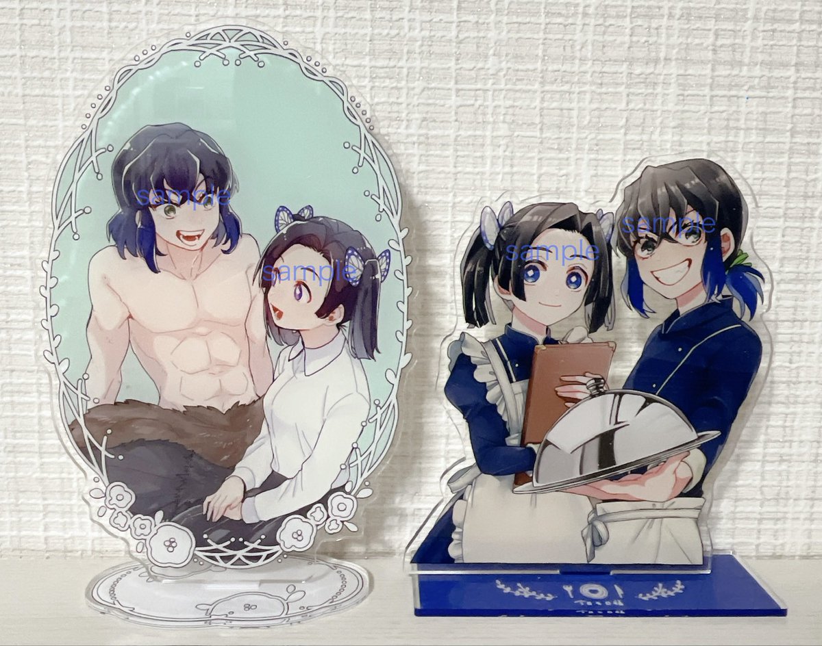 前回のアクスタより大きい！
20センチくらいある！
どっちもかわいい〜🥰