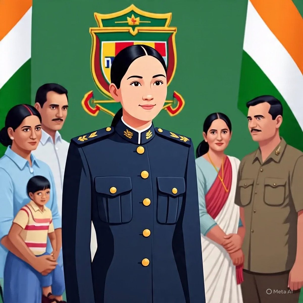 ShiekhAbdulSam1's tweet photo. nation. #WomenEmpowerment #IndianArmy #VajrDiv https://t.co/u09LzwTw0k