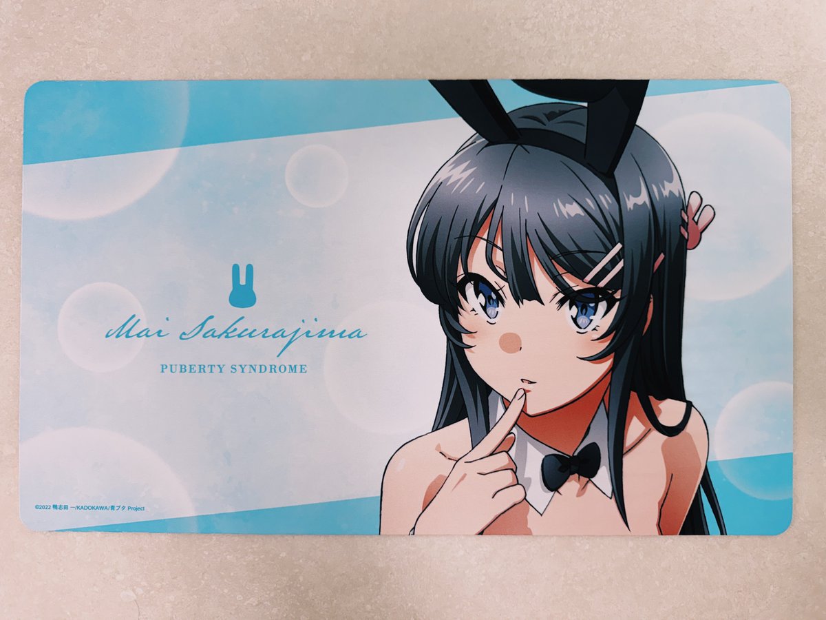 グッズレビュー #青ブタ #桜島麻衣 AMNIBUS 青春ブタ野郎はバニー