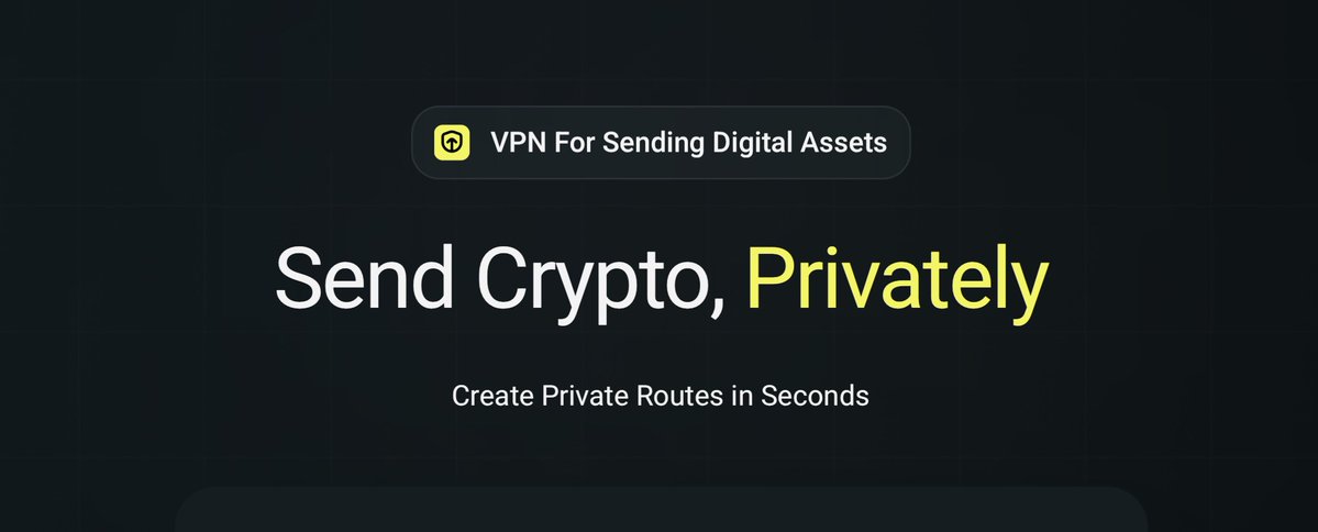 realkdc1's tweet image. 𝐈 𝐣𝐮𝐬𝐭 𝐟𝐨𝐮𝐧𝐝 𝐬𝐨𝐦𝐞𝐭𝐡𝐢𝐧𝐠 𝐭𝐡𝐚𝐭’𝐬 𝐡𝐨𝐧𝐞𝐬𝐭𝐥𝐲 𝐚 𝐧𝐨-𝐛𝐫𝐚𝐢𝐧𝐞𝐫 𝐢𝐟 𝐲𝐨𝐮 𝐜𝐚𝐫𝐞 𝐚𝐛𝐨𝐮𝐭 𝐩𝐫𝐢𝐯𝐚𝐜𝐲 𝐢𝐧 𝐰𝐞𝐛𝟑 🐇

Basically, it’s a VPN for sending crypto onchain. You route transactions through multiple wallets (even ones you don’t…