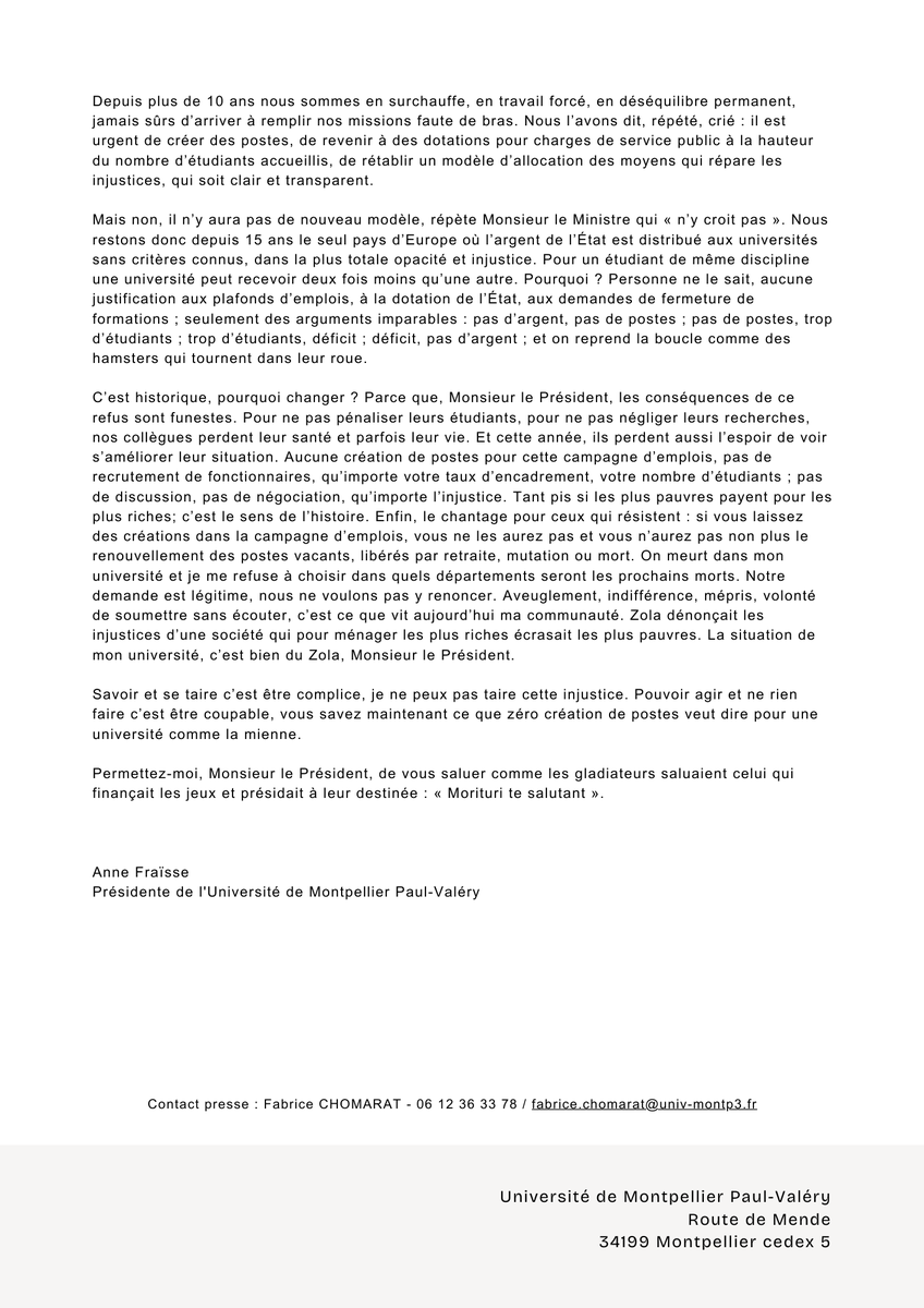 Université de Montpellier Paul-Valéry tweet media