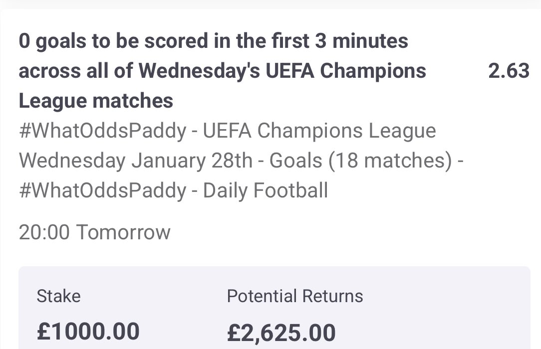 CornerCityTips's tweet image. I’ve dumped £1,000 on this , 0 goals in 2:59 mins , thank me later 👋🏽🤯