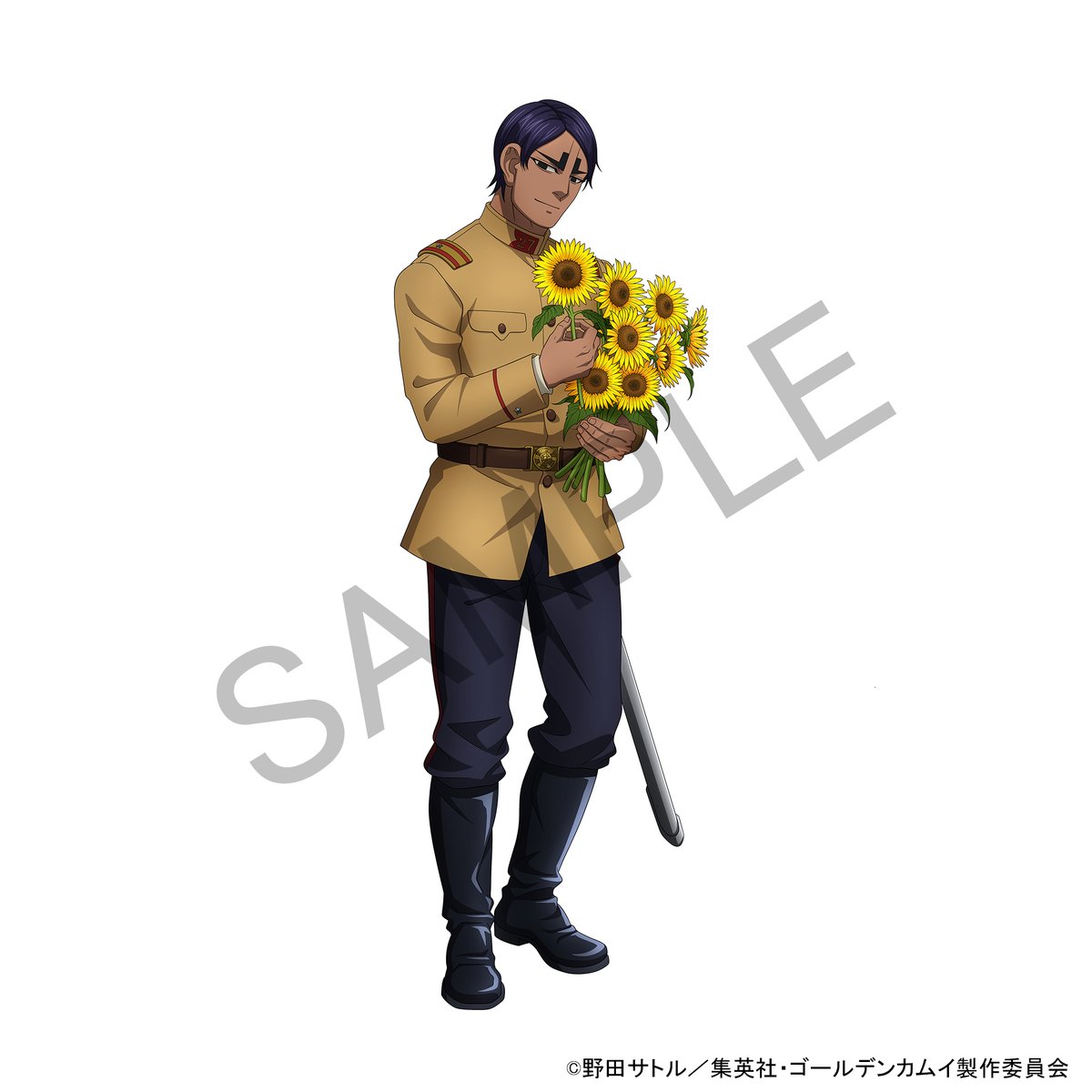 karendo_press's tweet image. 🌹TVアニメ『 #ゴールデンカムイ 』× #karendo コラボ🌹

コラボイラストで鯉登少尉が持つお花をご紹介✨

お花：ひまわり

karendoの全国6店舗にてポップアップを開催中‼
グッズはオンラインでもご購入いただけます🌺

▼詳細▼
store.kadokawa.co.jp/shop/e/eki0004…