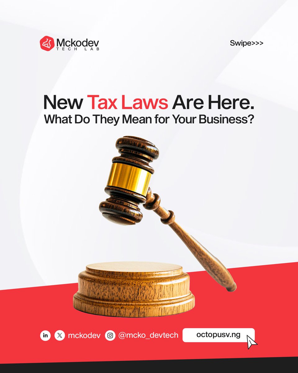 mckodev's tweet image. New tax laws equals no more guesswork.
Track invoices, expenses &amp;amp; taxes with OctopusV.ng.

Stay compliant. Grow smart.
#SMETips #OctopusV #TaxReady #DigitalNigeria #2026Success #ekiti #lagos #abuja #smes