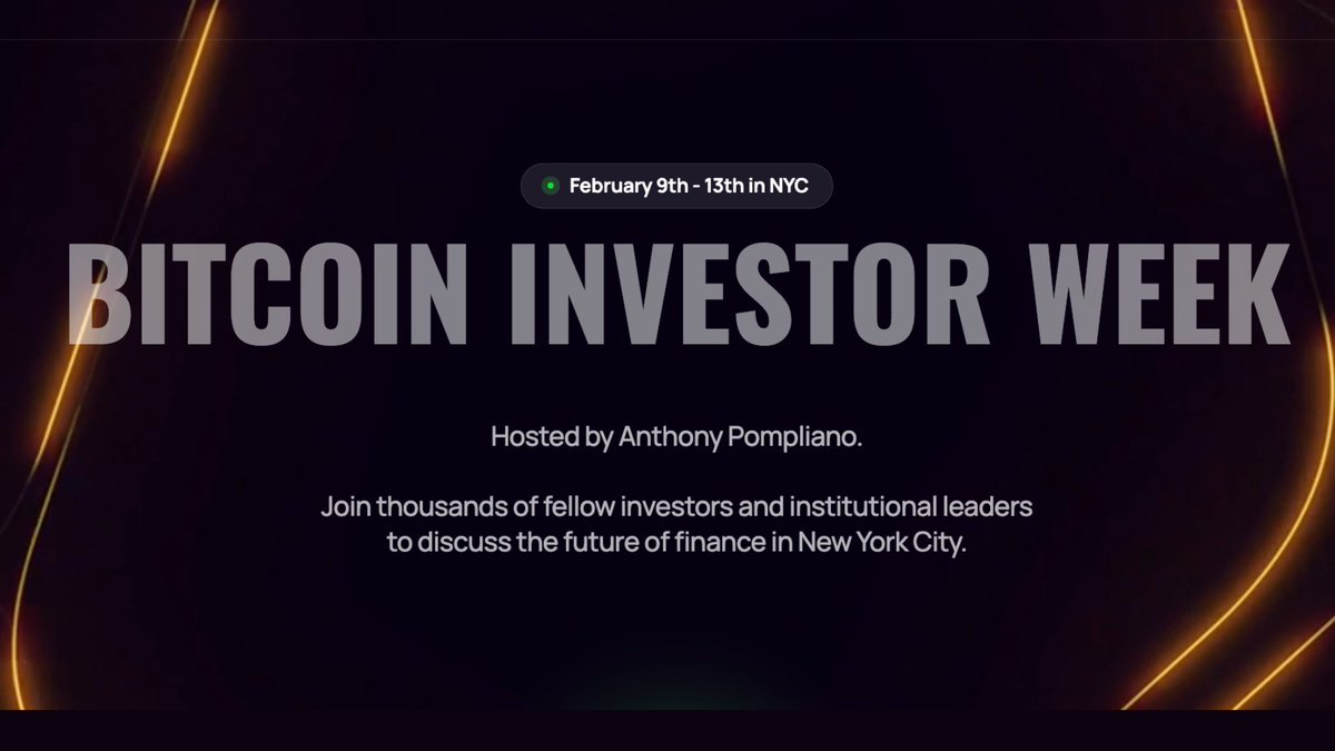 Get exclusive insights from the frontline of Bitcoin innovation! 🚀 Charlie  Hu, Co-founder of @BitlayerLabs, will be a featured speaker at  #BitcoinInvestorWeek—the definitive global summit where industry leaders  shape the future of
