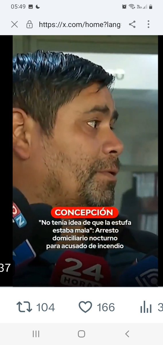 Y nos quieren hacer pensar que este señor con su cocinilla fue el culpable de crear focos simultaneos en los incendios del sur. Creen que somos wns?