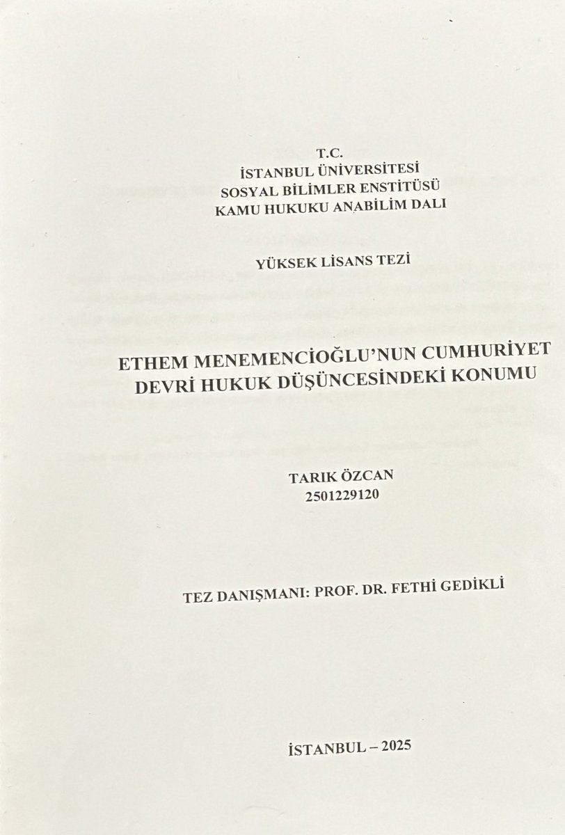 fethigedikli's tweet photo. Tarık Özcan, yüksek lisans tezini, dün, Fethi Gedikli, Ali Adem Yörük, Emre Partalcı önünde başarıyla savundu. Diplomat, hoca ve siyasetçi Ethem Menemencioğlu’nun mirasını belirleyen derli toplu bir çalışmaya kavuşmuş olduk. https://t.co/xZ9ihIvaeO