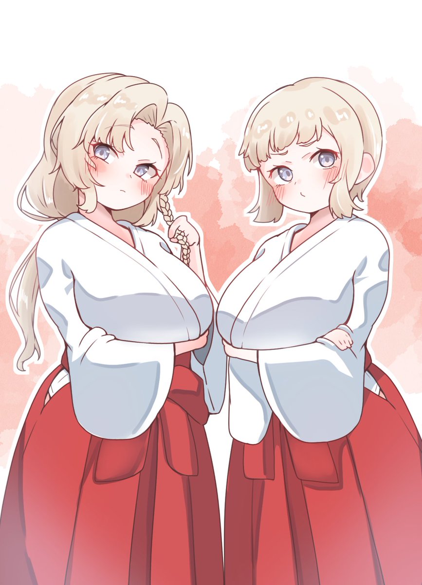 ホーネット(艦これ) 「RTふぁぼありがとうございます! 巫女ノルゲ級のみverです」|なおつ@新刊委託中のイラスト