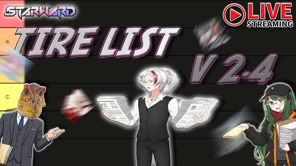 DeathEx_Ch's tweet image. วันนี้ผมกับน้องๆมาจัด Tier list  ( Starward-Mecha Girls ) v2.4  ไม่ได้จัดนานงงแน่นอน

มารอรับชมกันได้เลยนะคับ
youtube.com/live/h-VdS8GaX…

27/01/2026 20:00 PM

#VtuberTH #Vtuber #DeathEx_Live